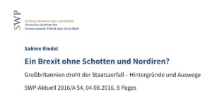 S. Riedel 2016 2 Brexit Schotten Nordiren